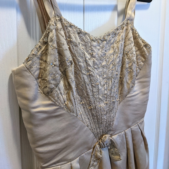 Vintage 50's beaded party dress - Picture 3 of 10